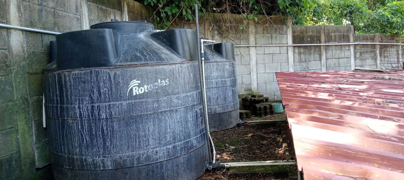 Old and exposed water system