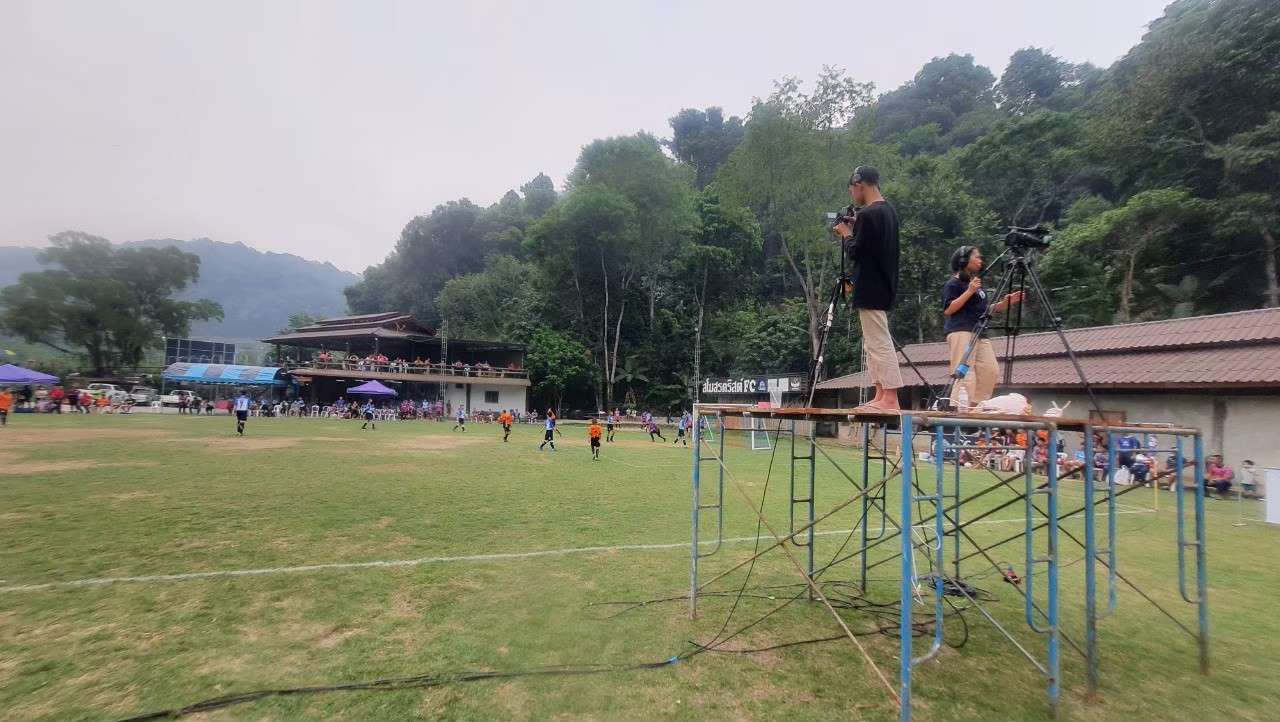 Supporting our youth with the tools they need—empowering the next generation of changemakers to go live and share their passion, even during exciting moments like a football match!