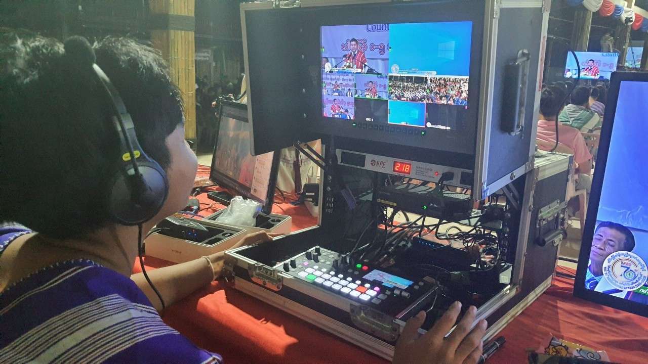 Youth from the club serve and support Compassion International Thailand at the Thailand Karen Baptism Convention, making a meaningful impact in the community together.