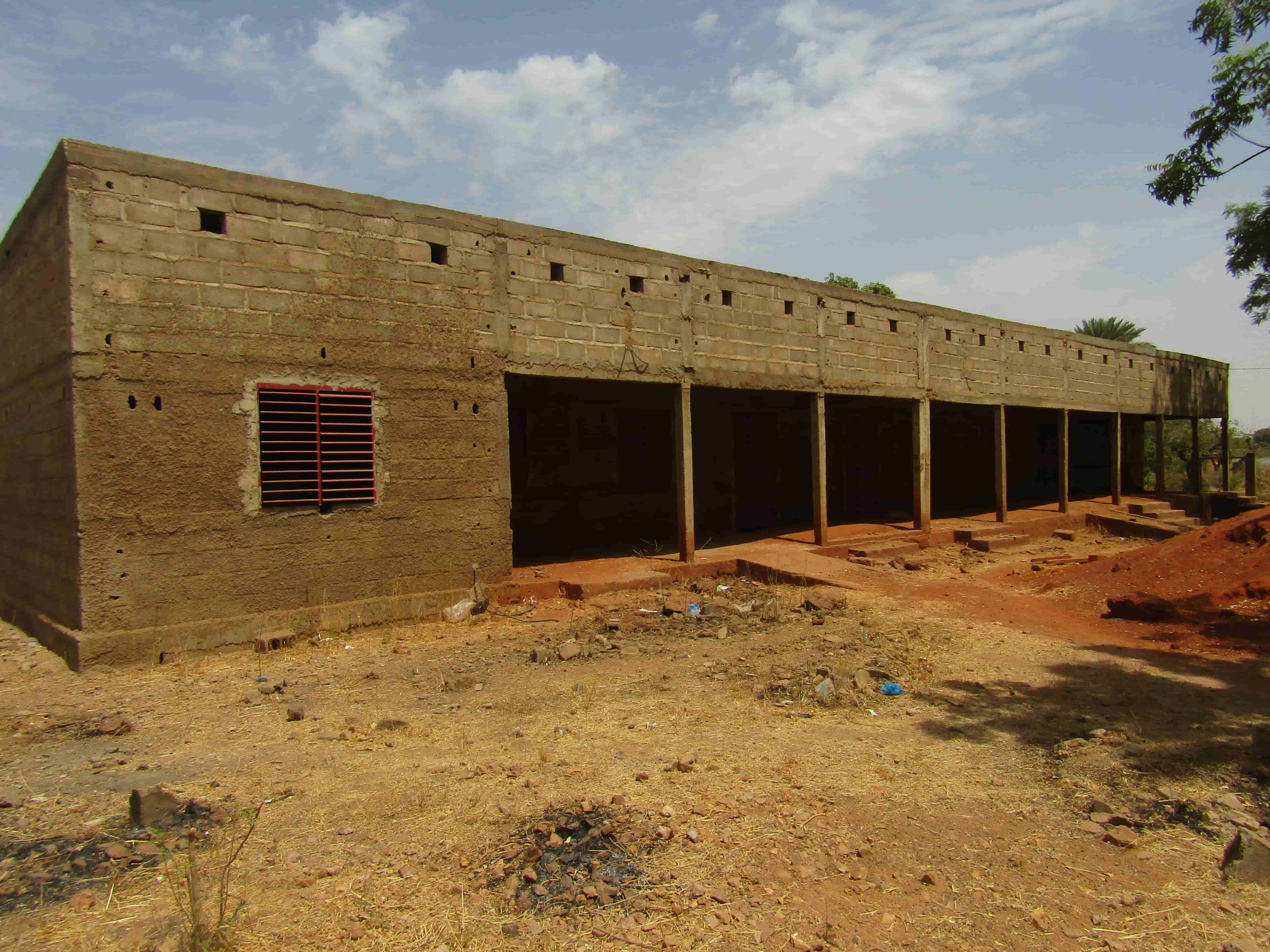 Photo 2: classroom building opposite