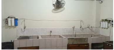 sink for washing food and utensils