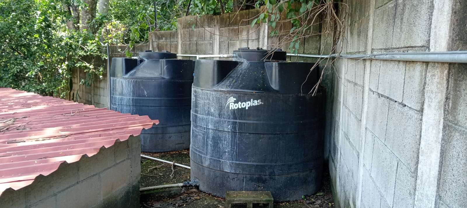 Old and exposed water system