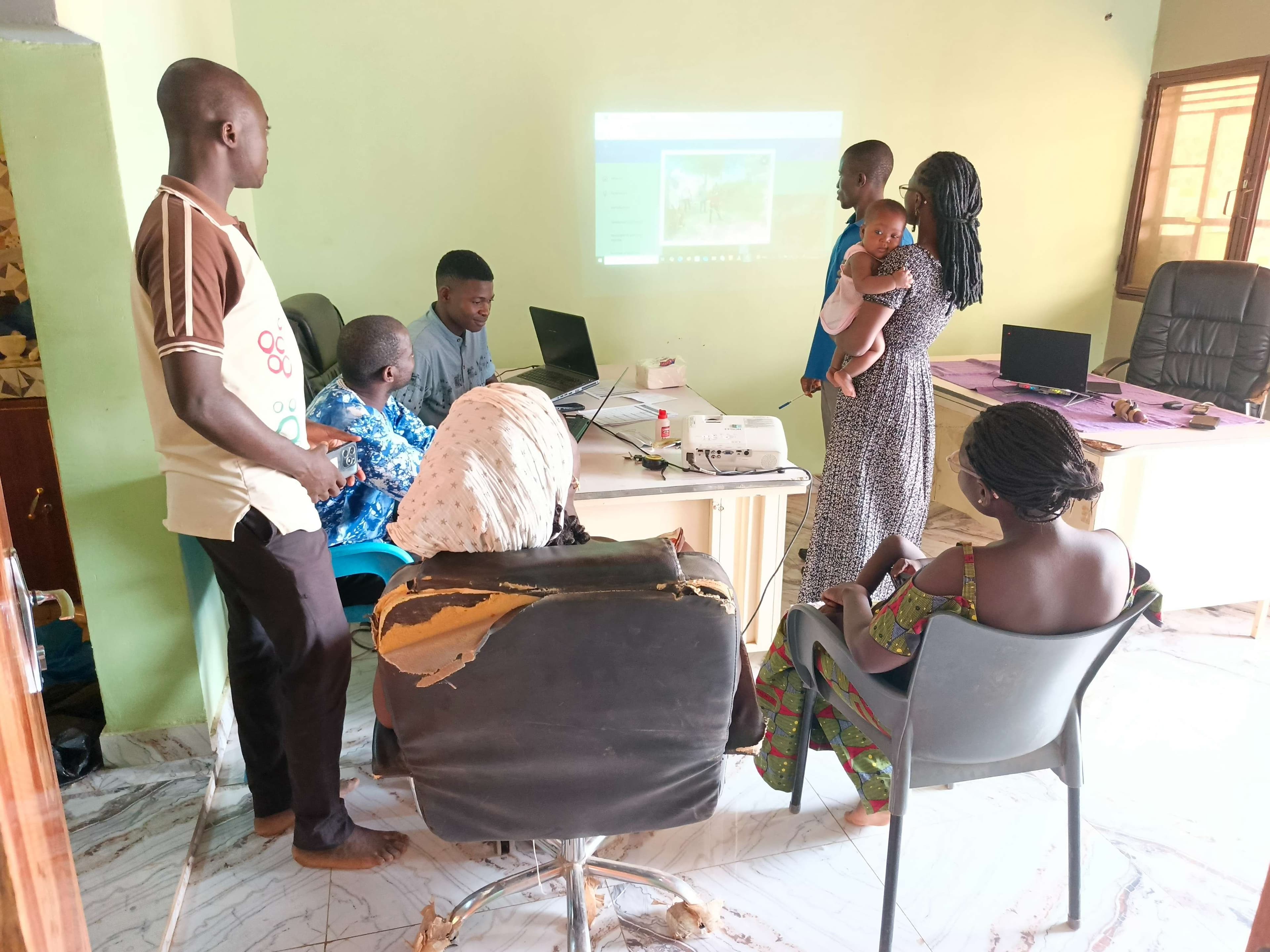 Project writing session