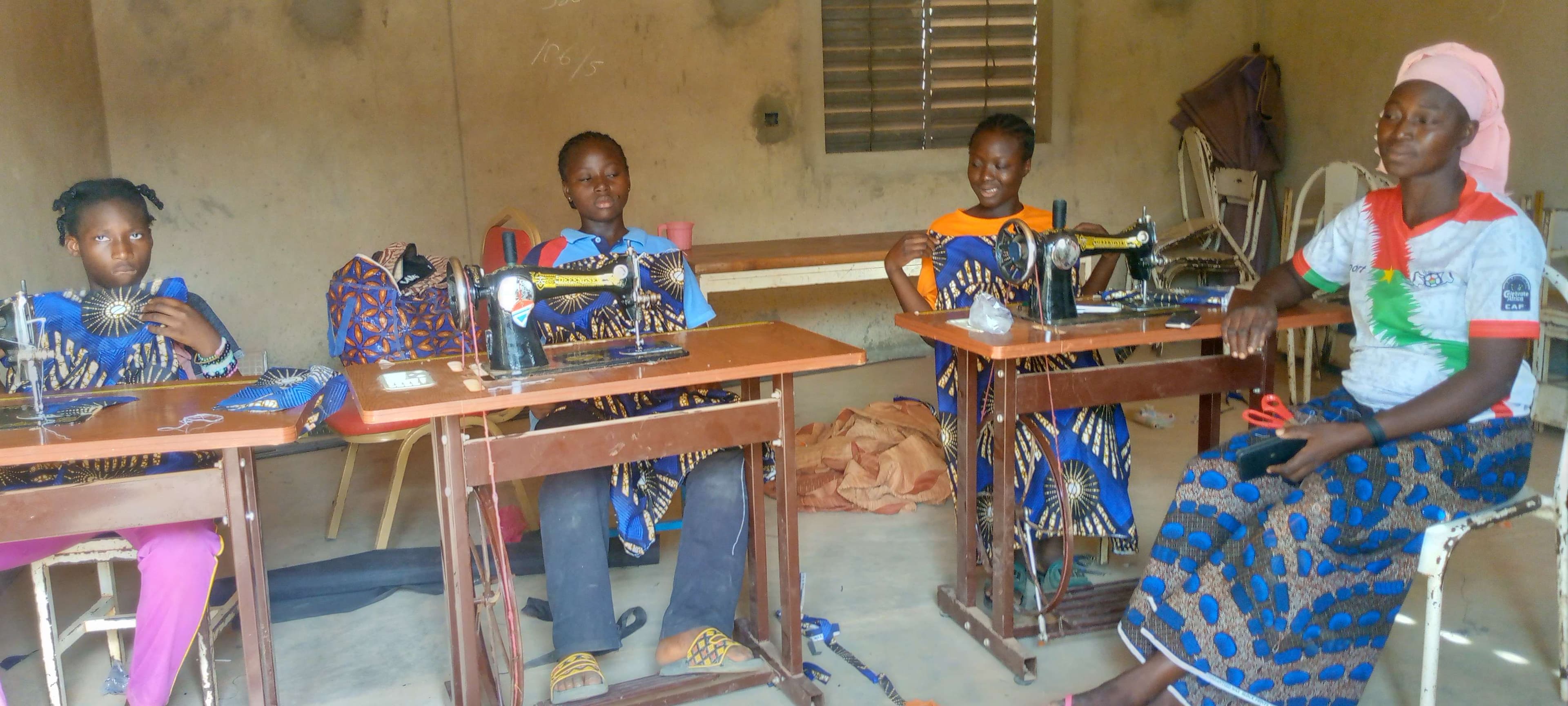 Image of learners during training