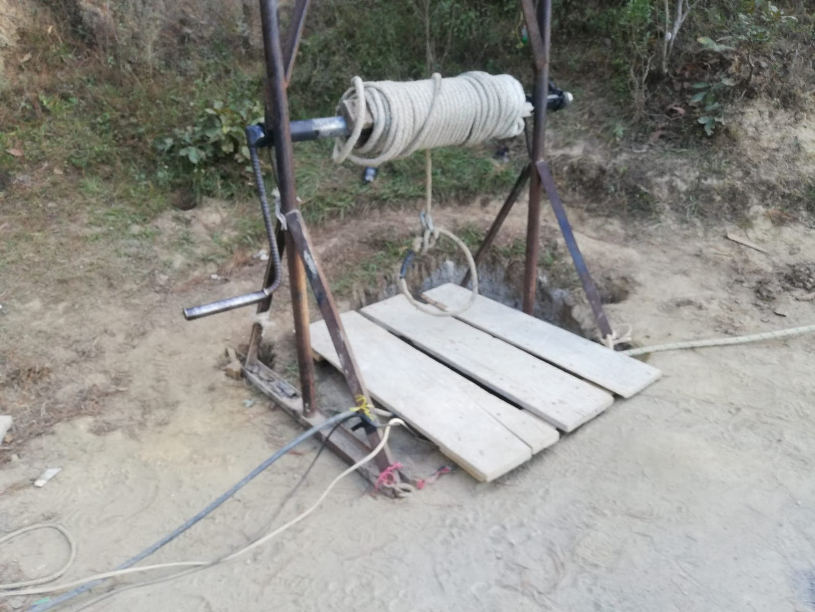 Soon a new source of water for our people.